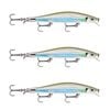 3x Rapala 12cm RipStop Shallow Jerkbait Hard Body Fishing Lures - Moss Back