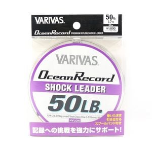 Varivas Ocean Record Nylon Shock Fishing Leader 50m 50lb