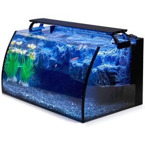 Hygger Betta Fish Tank - Black - Black | One size | HG-906
