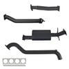 Ignite Exhausts DPF Back for Ford PX2 Ranger 2.0L and 3.2L 3" Muffler 409 Stainless Steel