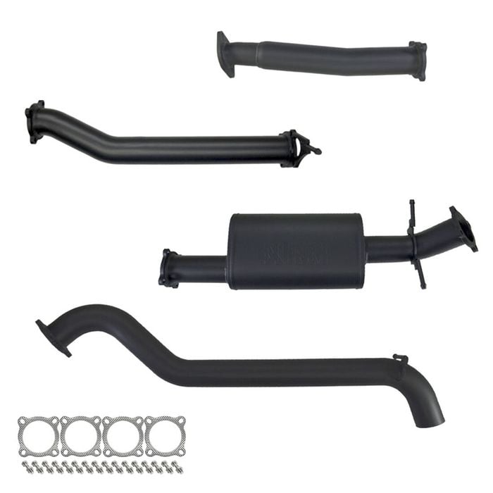 Ignite Exhausts DPF Back for Ford PX2 Ranger 2.0L and 3.2L 3" Muffler 409 Stainless Steel