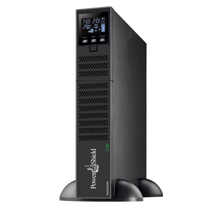 Powershield Centurion Rt Ups 2000va/1800w - 10amp, True Online Double Conversion Rack/tower Ups, 4 Aus Sockets, 2-year Warranty