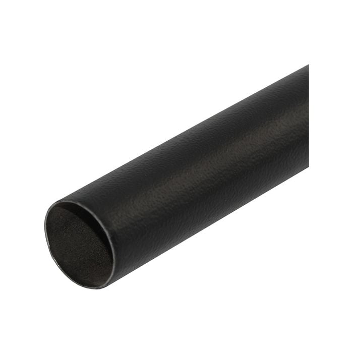 Pillar 25mm x 2m Black Curtain Rod