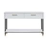 Sophus 140cm Console Hall Entrance Table White