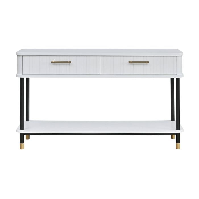 Sophus 140cm Console Hall Entrance Table White