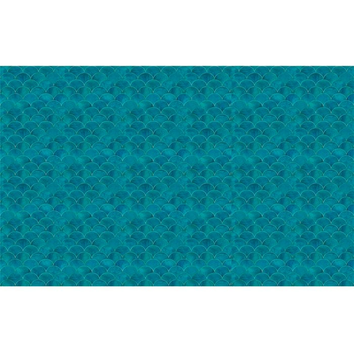 Boyle 1.5m x 45cm Mermaid Tiles Self Adhesive Film