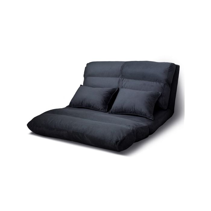 Artiss Floor Chair Futon Charcoal