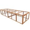 YES4PETS 290 cm XL Chicken Coop Run Guinea Pig Cage Villa Extension Rabbit Hutch Cat Kitten House Pen