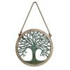 P&P 50×50×2.5cm Timeless Tree of Life Wall Art Metal & MDF Craftsmanship for Rustic or Modern Home Decor