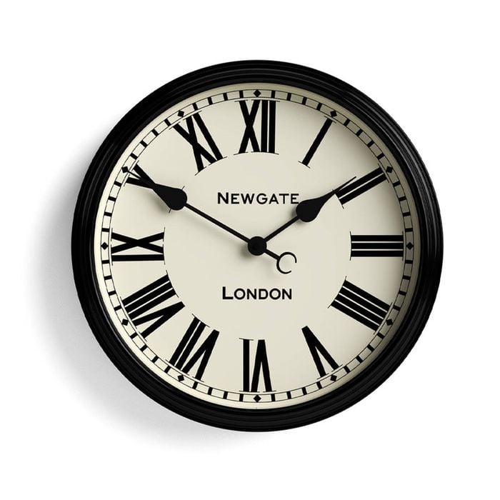 Newgate Spitalfields Wall Clock-black