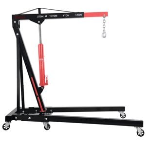 Fiernero 2-Ton Folding Engine Crane Hoist – Workshop Hydraulic Lift