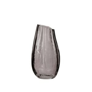 Amalfi Kaia Vase Smoke Grey 15x13.5x28cm