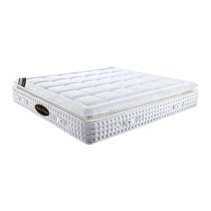 Premium Cotton Fabric Individual Pocket Spring Anti Mite Breathable Foam King Mattress