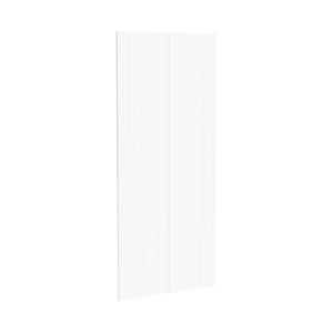 Kaboodle 900mm Macaroon V-Groove Pantry Doors - 2 Pack