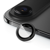 Metal Camera Lens Glass Individual Eagle Protector Cover - For Apple iPhone 17 Air (Black)