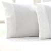 Park Avenue Double Cotton Flannelette Fitted & Pillowcase Set - Snowy