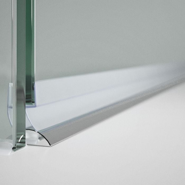 Sandleford 12 x 1000mm Chrome Shower Floor Channel