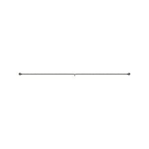 Windoware 1300-2400mm 19/22mm Satin Jazz Adjustable Metal Curtain Rod