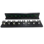 Sportivo Di Vinci Timber Pro 2 Pieces Billiards Wall Cue Rack 8 Cues Black Finish