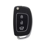 The Key Warehouse 3 Button HNY17 Remote Flip Key Remote Housing to suit Hyundai iX45, i20, Santa Fe/Elantra - Various Years