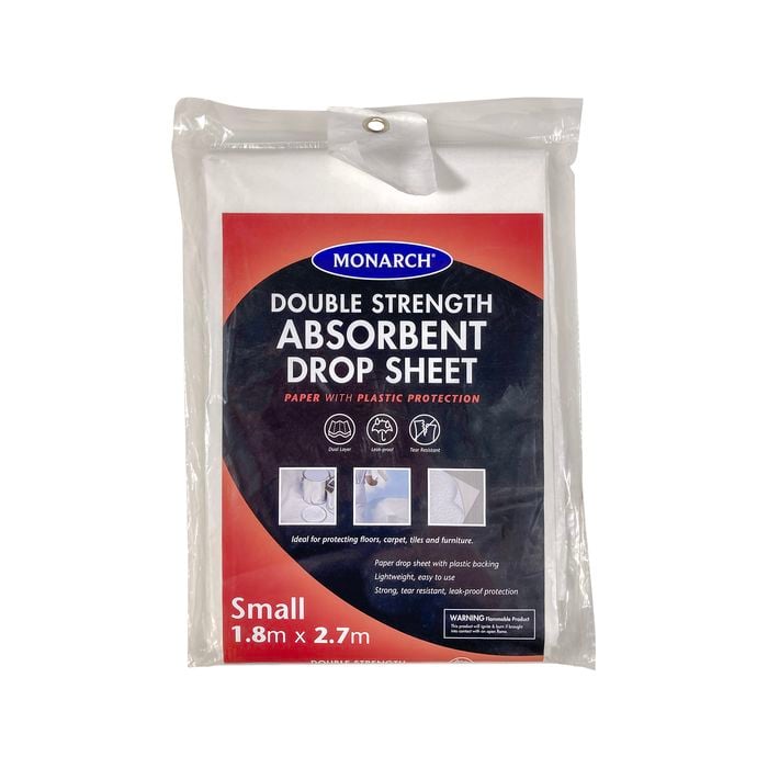 Monarch 6 x 9' Paper Poly Double Strength Drop Sheet