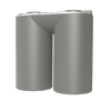 Melro Tanks 10000L Earthtone Slimline 10010 Tall Poly Water Tank