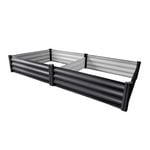 The Organic Garden Co 180 x 60 x 30cm Monument Raised Rectangle T-Post Garden Bed