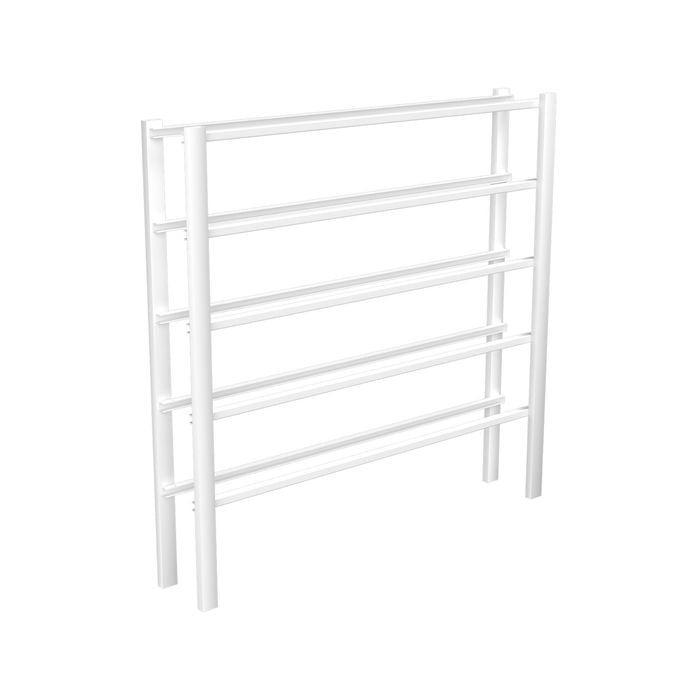 Flexi Storage Home Solutions White 5 Runner Basket Frame