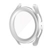 PC Full Cover Screen Glass Protector Shell Case - For Samsung Galaxy Watch 5th Pro 45mm (Silver)