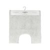 Ardor Toggle 50x50cm Contoured Bath Mat White