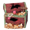 Aqua One Metallic Paint Treasure Chest w/ Gold Bars Ornament (37468)