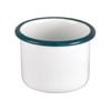 Urban Style Enamelware 5x4cm Ramekin w/ Blue Rim - White