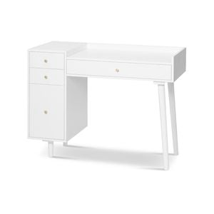 Elmer Study Desk White