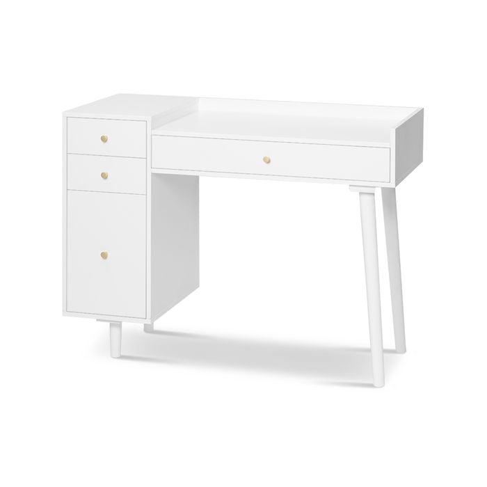 Elmer Study Desk White