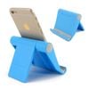 Foldable Desk Phone Tablet Stand Adjustable Universal Holder (Light Blue)