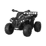 Rigo Kids Ride On Car ATV Quad Toy 12V Black