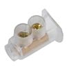 Deta 40 Amp Double Screw Connector - 8 Pack