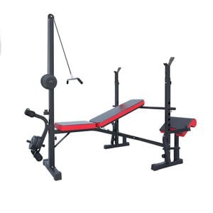 FitnessLab Adjustable Weight Bench Press 8in1 Home Gym Equipment