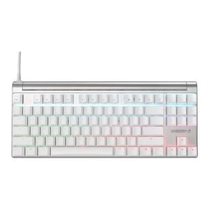 Cherry Mx 8.0 Rgb Gaming Keyboard Silver/white Version - Mx Blue Switch [g80-3888hsaeu-0]