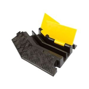 Stahl Safety Heavy Duty 45° Cable Protector / Speed Hump 2 Channel Corner
