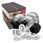 Deflecto Heat Transfer Kit - 1 to 3 Rooms