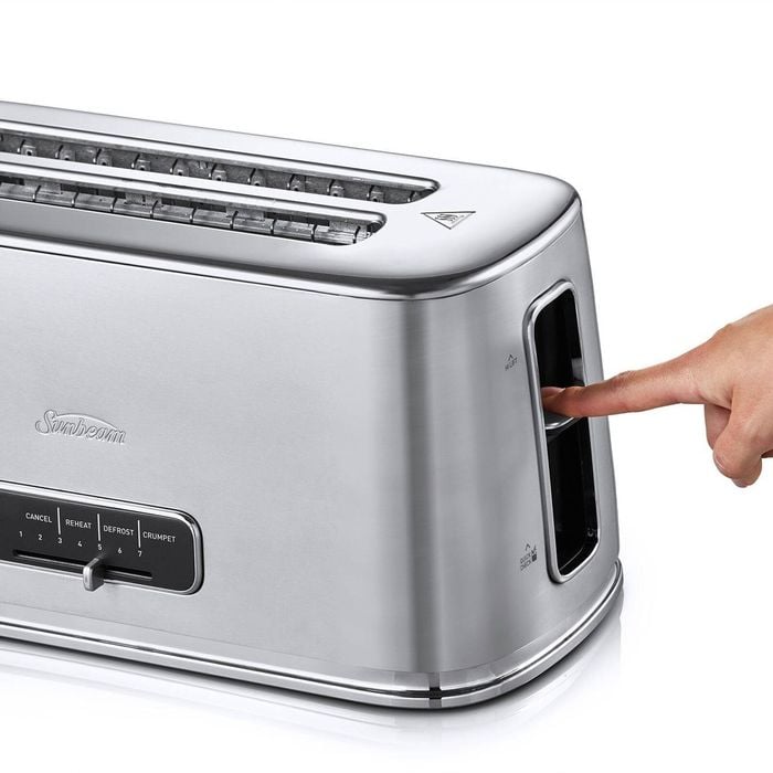 Sunbeam Arise 4 Slice Toaster Stainless Steel TAM5003SS - Bunnings