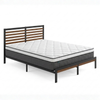 Zinus Double Package Set - Kai Bed Frame & Support iCoil Pocket Spring Eurotop Mattress Set