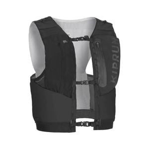 Decathlon - Unisex Trail Running Competition Water Bottle Holder Vest - Kiprun Vest 5L Black - Eu 2Xs