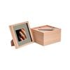 Nicola Spring Shadow Box Frames - 8 x 8" with 4 x 4" Mount - Light Wood - Pack of 5