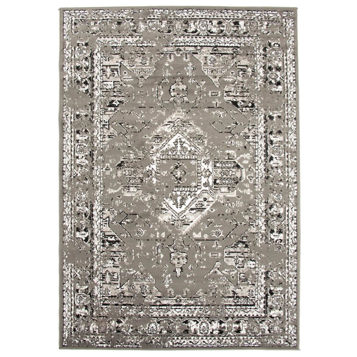 Izmir 150 x 220cm Grey Rug - Bunnings Australia