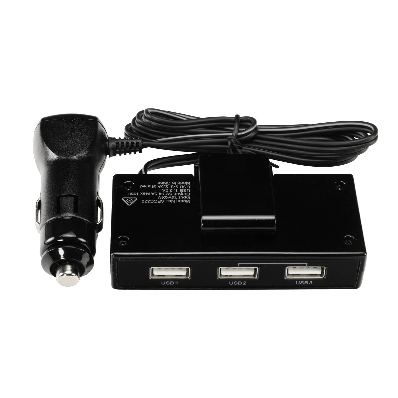 wall plug to cigarette lighter adapter bunnings Aerpro 4.5A 3x Port USB In-Car Charger
