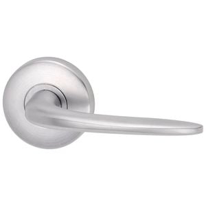 Lockwood 63mm Satin Chrome Velocity Summit Passage Leverset