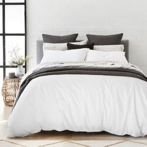Edit Quilt Cover Double 180x210cm White Alex Liddy