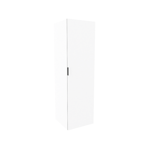 Lugna 2048 x 600 x 580mm White 3 Shelf 3 Drawers Right Hinged Door Storage Cabinet